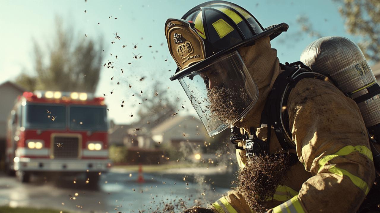 Tarification des pompiers pour une intervention sur nid de guepes : Comparatif detaille avec le prive